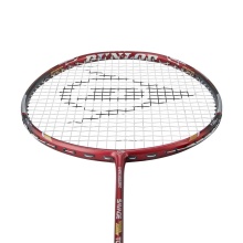 Dunlop Badmintonschläger Nanoblade Savage Woven Special Tour (ausgewogen/steif/88g) rot - besaitet -